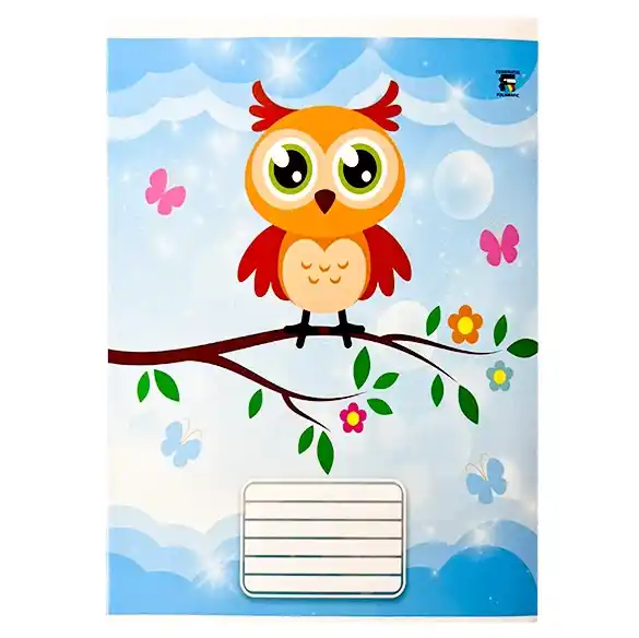 Caiet 12foi linie oblica rara