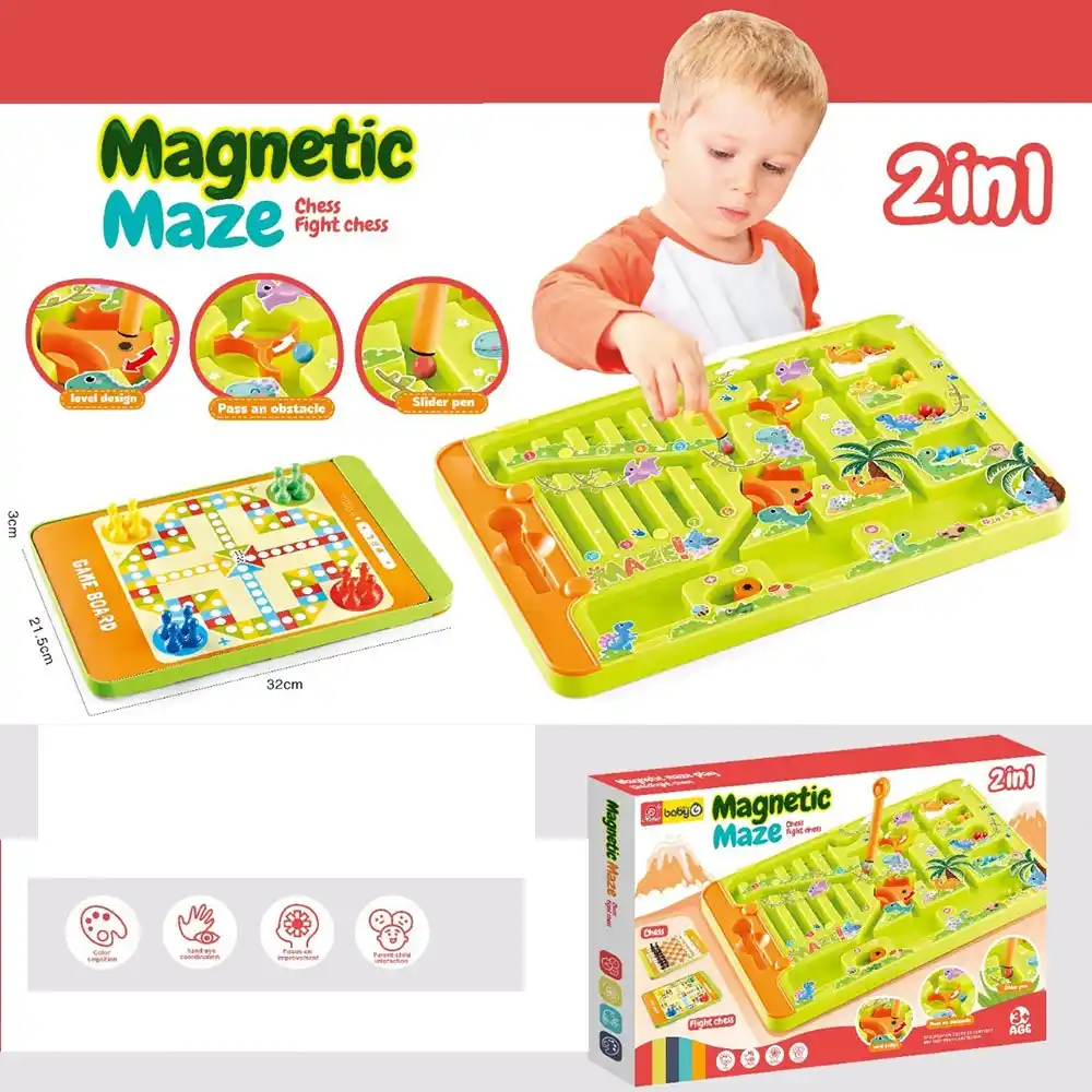 Labirint magnetic (instructiune in romana)