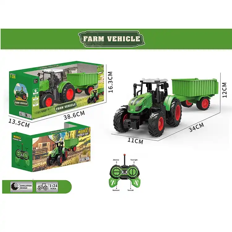 Tractor cu R/C (instructiune in romana)