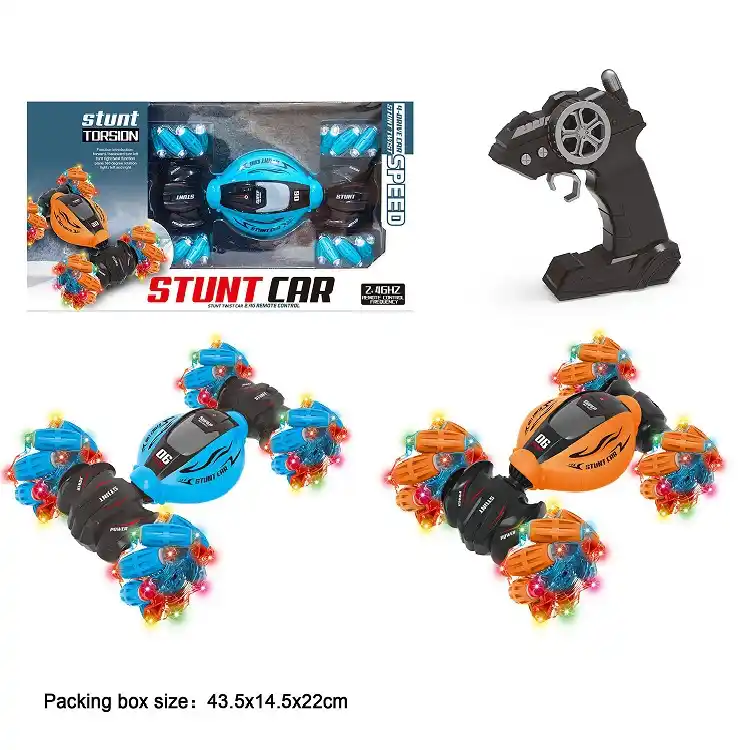 Masina stunt cu R/C (instructiune in romana)