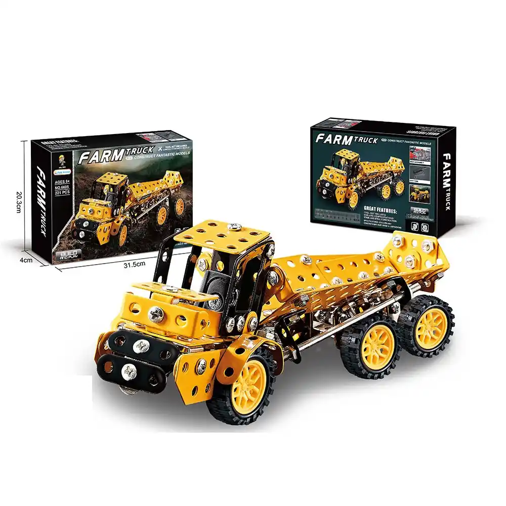 Constructor din metal 221pcs (instructiune in romana)