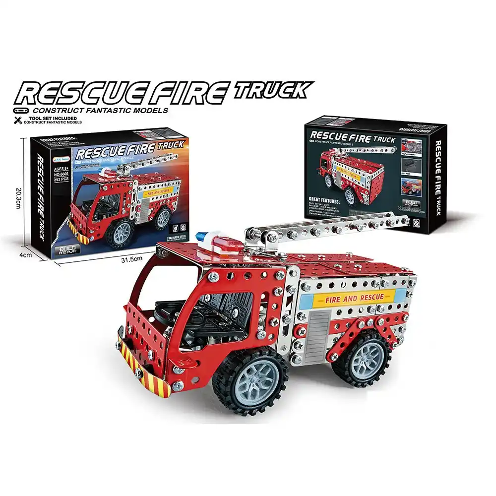 Constructor din metal 292pcs (instructiune in romana)