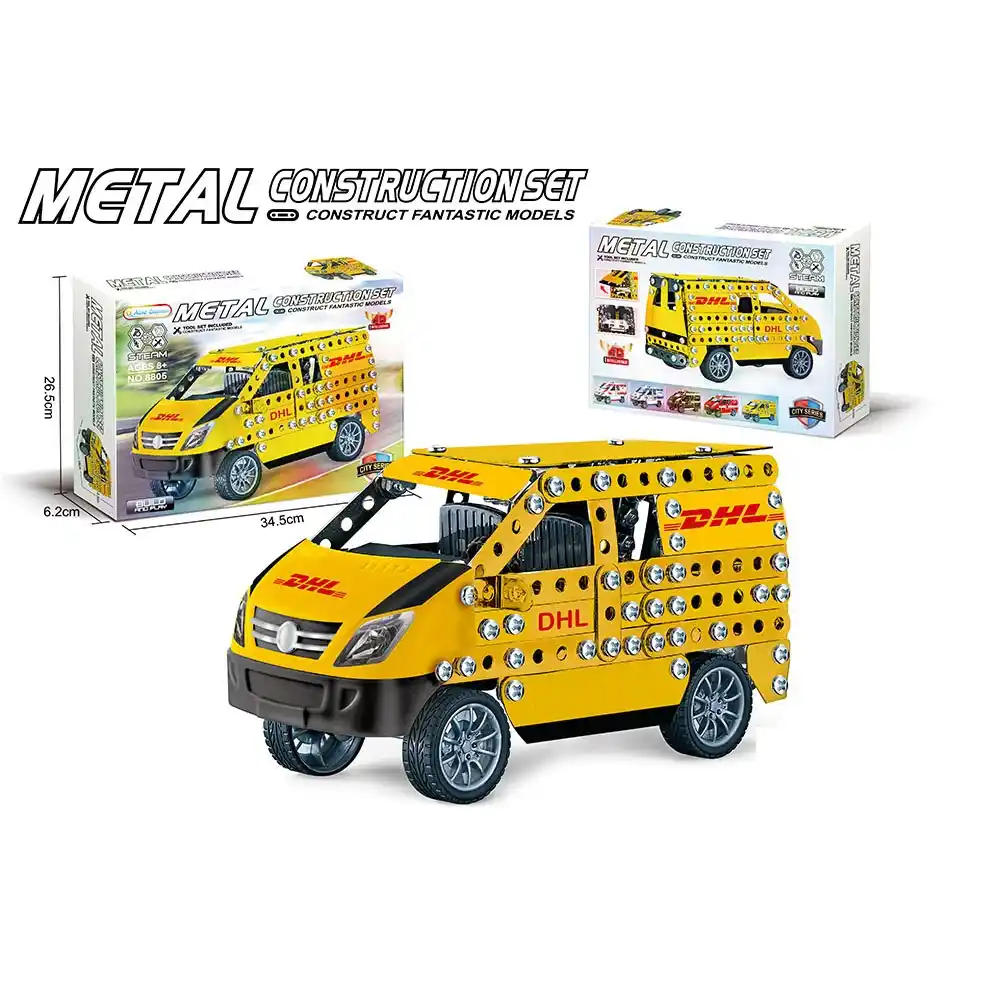 Constructor din metal 311pcs (instructiune in romana)