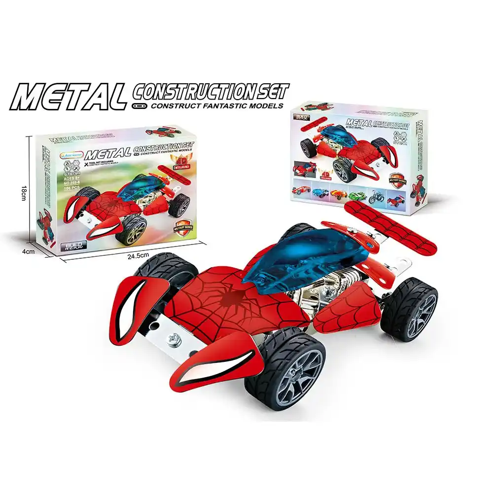 Constructor din metal 166pcs (instructiune in romana)