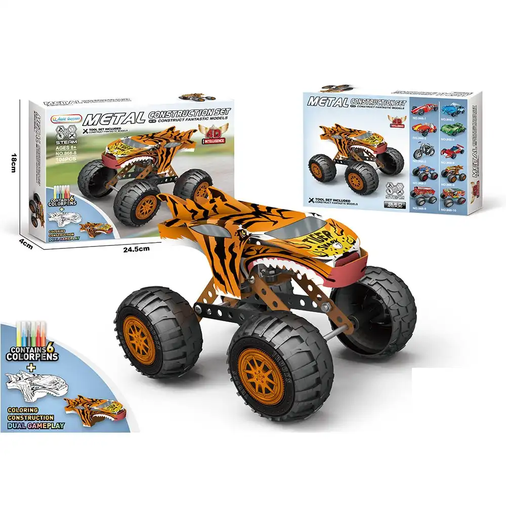 Constructor din metal 104pcs (instructiune in romana)