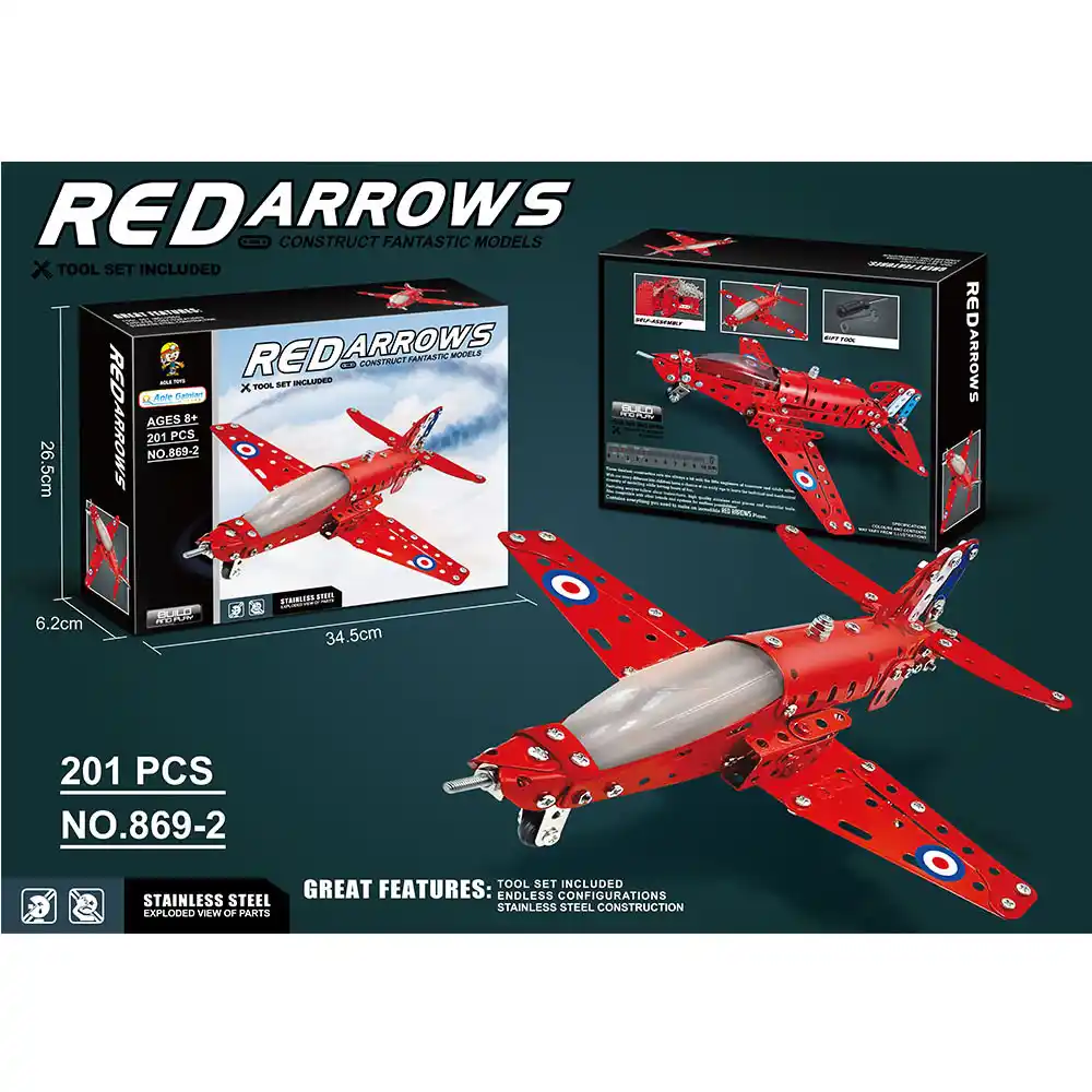 Constructor din metal 201pcs (instructiune in romana)