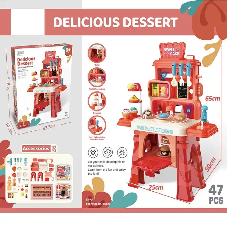 Set bucatarie (47pcs) (instructiune in romana)