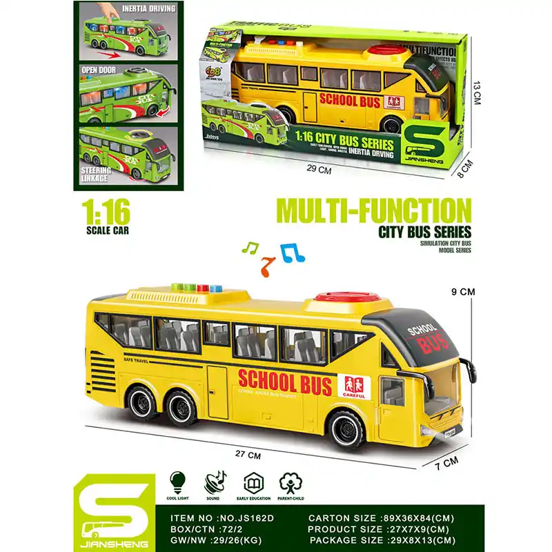 Autobuz cu sunet si lumini (instructiune in romana)