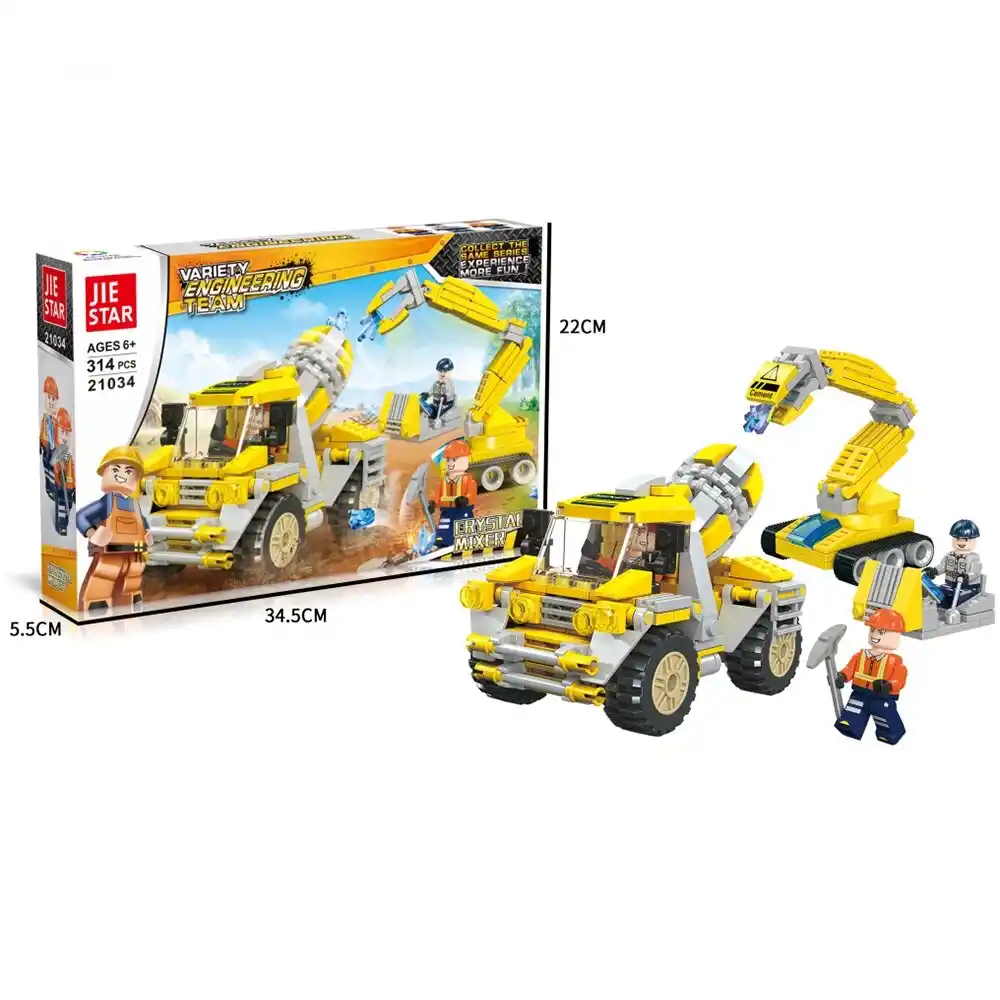 Constructor 314pcs (instructiune in romana)