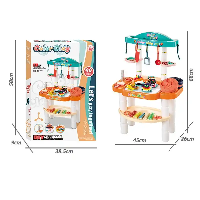Set plastilina cu accesorii (instructiune in romana)