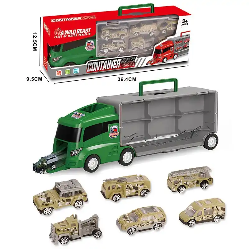 Set truck cu masini (instructiune in romana)