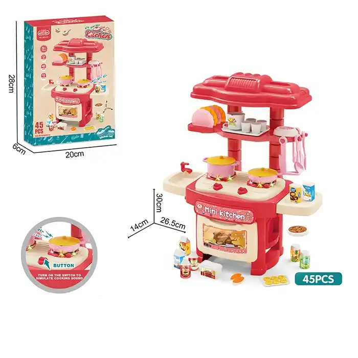 Set bucatarie (45pcs) (instructiune in romana)