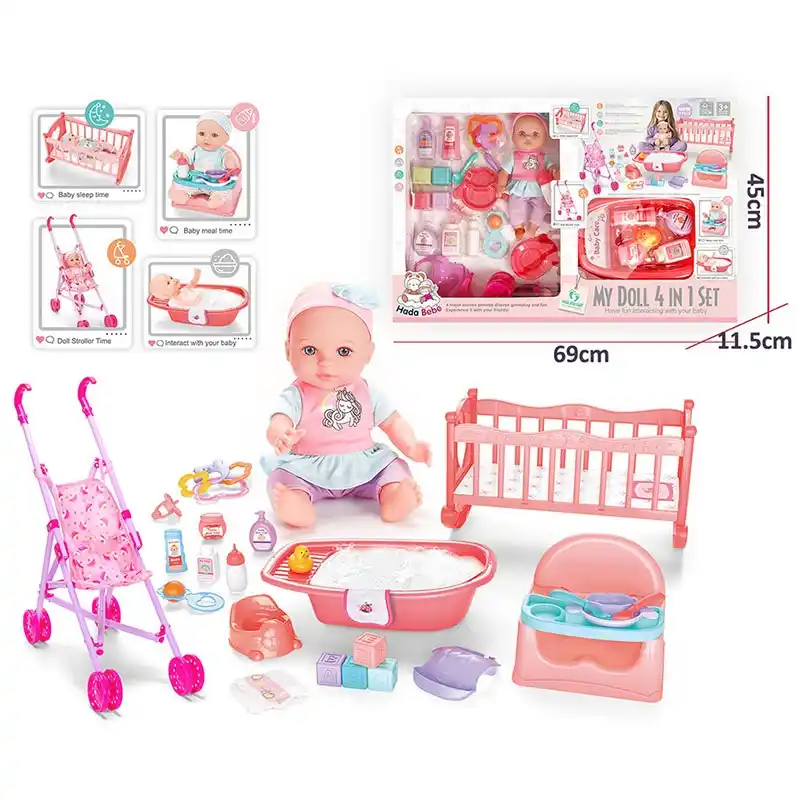 Кукла-пупс с аксессуарами и звуком