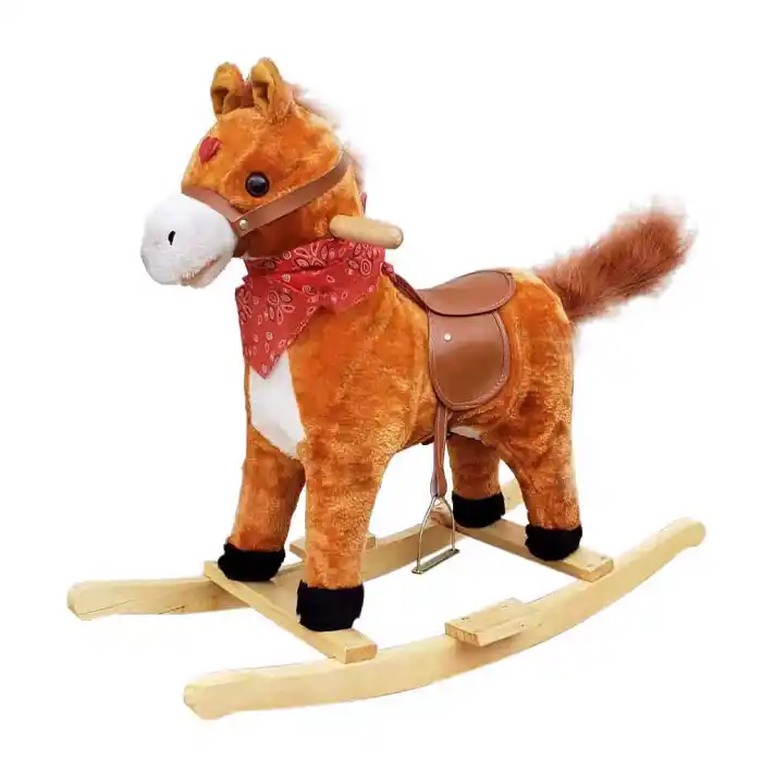 Мягкая игрушка-качалка со звуком