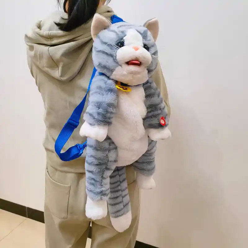 Jucarie moale rucsac muzicala