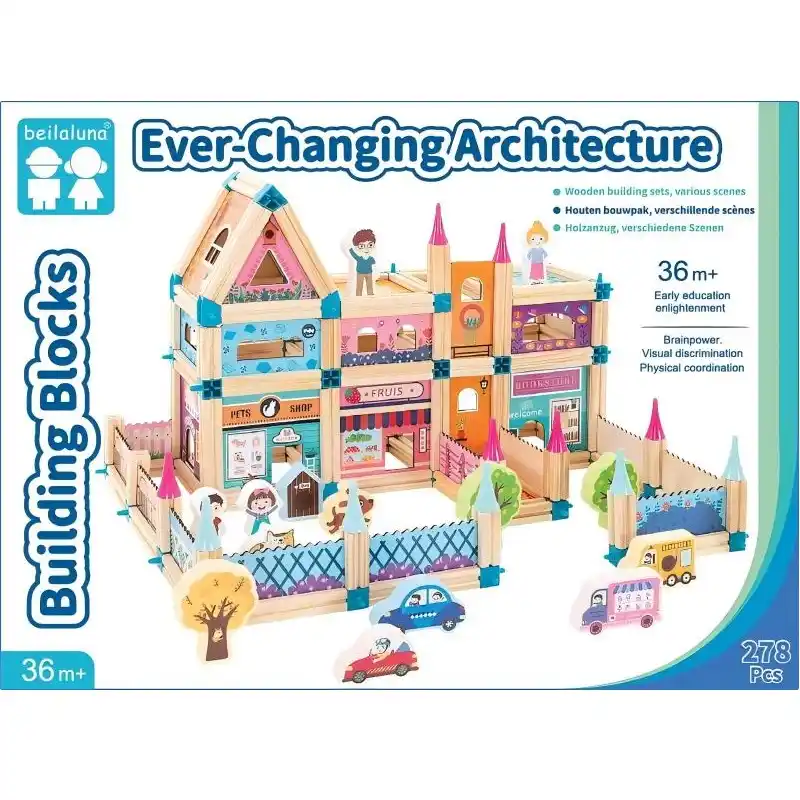 Конструктор 278 шт.