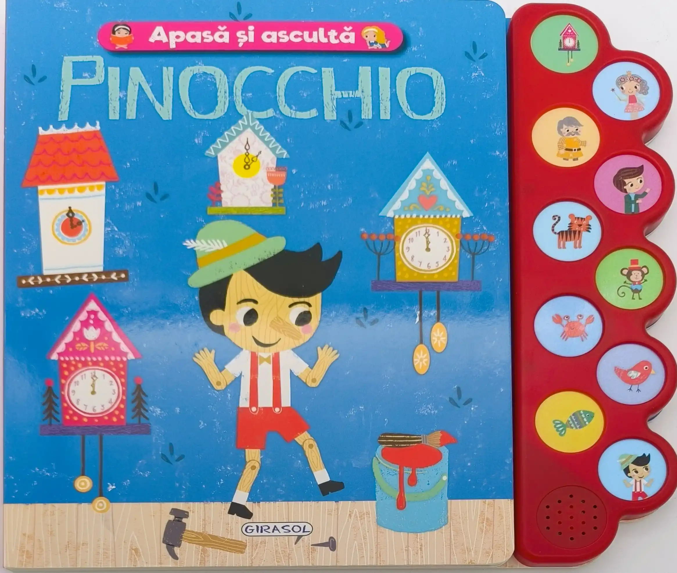 Apasa si asculta povestea - Pinocchio