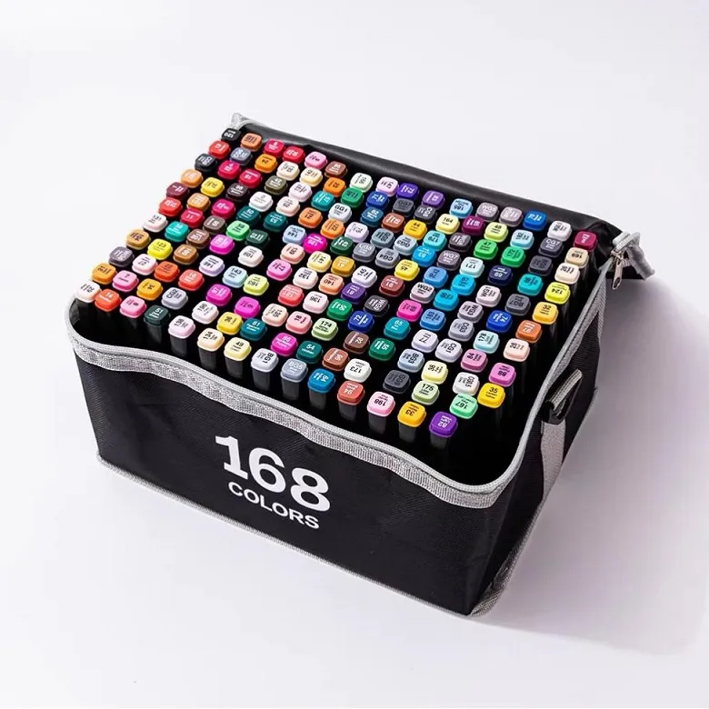 Cumpara  Accesorii de desen - Набор цветных фломастеров (168 шт.)..