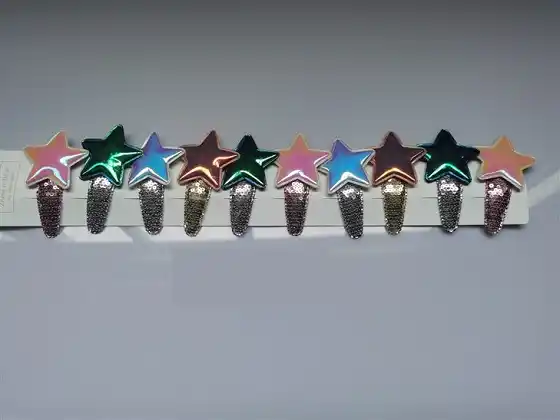 Заколка звезда, бант 1 шт