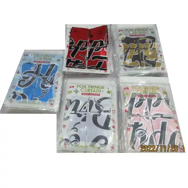 Декоративная штора Happy Birthday 2*1м