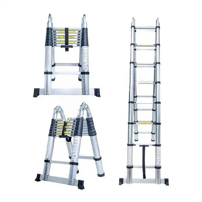 Лестница двойная телескопическая Worker 8x2