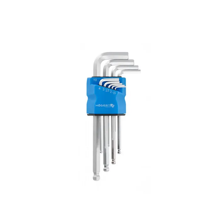 Cumpara  Seturi de chei hexagonale si torx - Набор шестигранных Г-образных ключей Hoegert ..