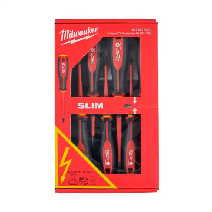Set de șurubelnițe cu mâner cu 3 laturi MILWAUKEE