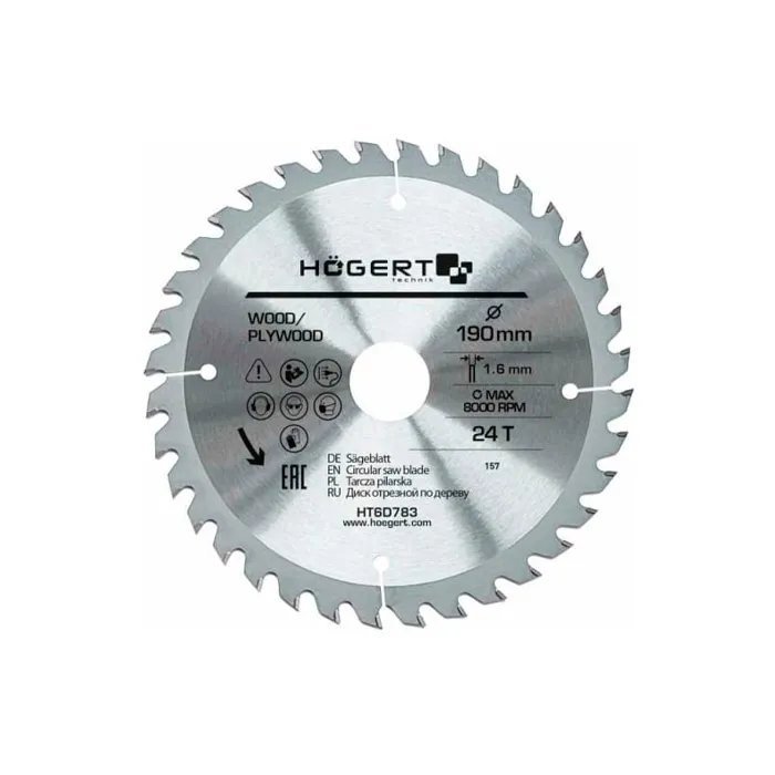 Cumpara  Panze fierastrau circular - Hoegert HT6D783..
