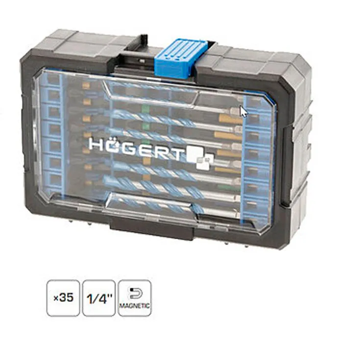 Set de biti cu impact Hoegert (HT1S801)