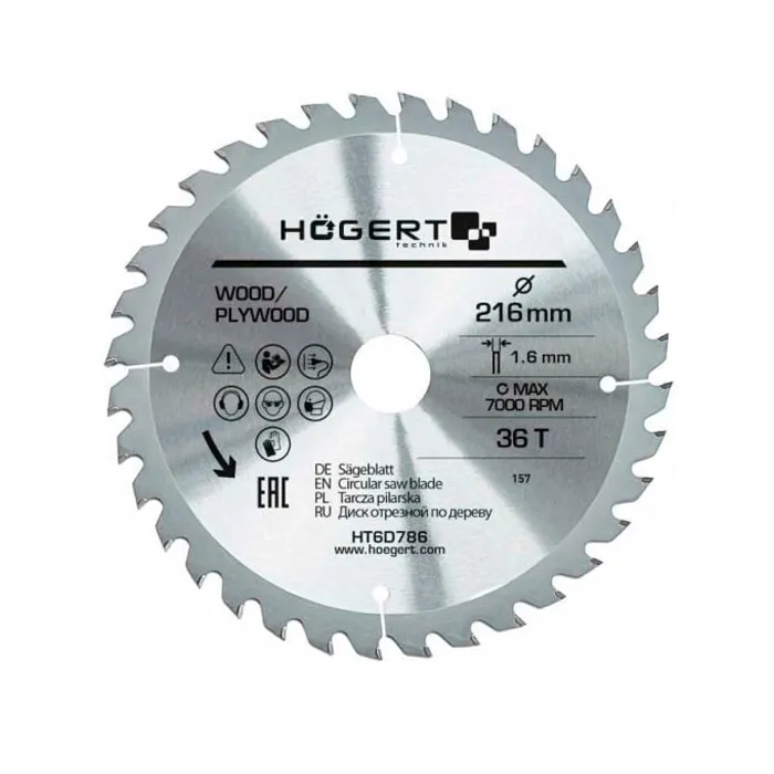 Cumpara  Panze fierastrau circular - Hoegert HT6D786..