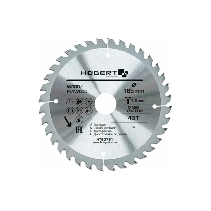 Cumpara  Panze fierastrau circular - Hoegert HT6D781..
