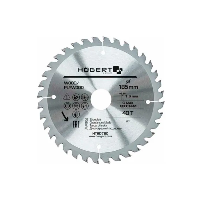 Cumpara  Panze fierastrau circular - Hoegert HT6D780..