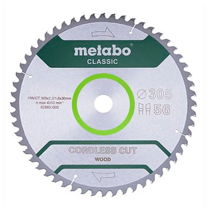 Cumpara  Discuri de tăiere 260-350mm - METABO Cordless cut Classic HW/CT (628693000)..