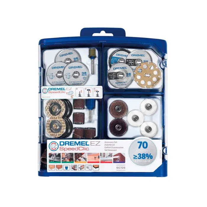 Set accesorii pentru unelte multifunctionale DREMEL SC725