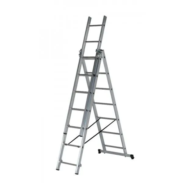 Scări de aluminiu cu trei secțiuni (turnuri)
