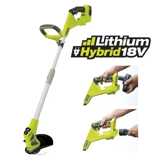 Mașină de cosit cu acumulator-Hibrid Ryobi RLT 1830H15