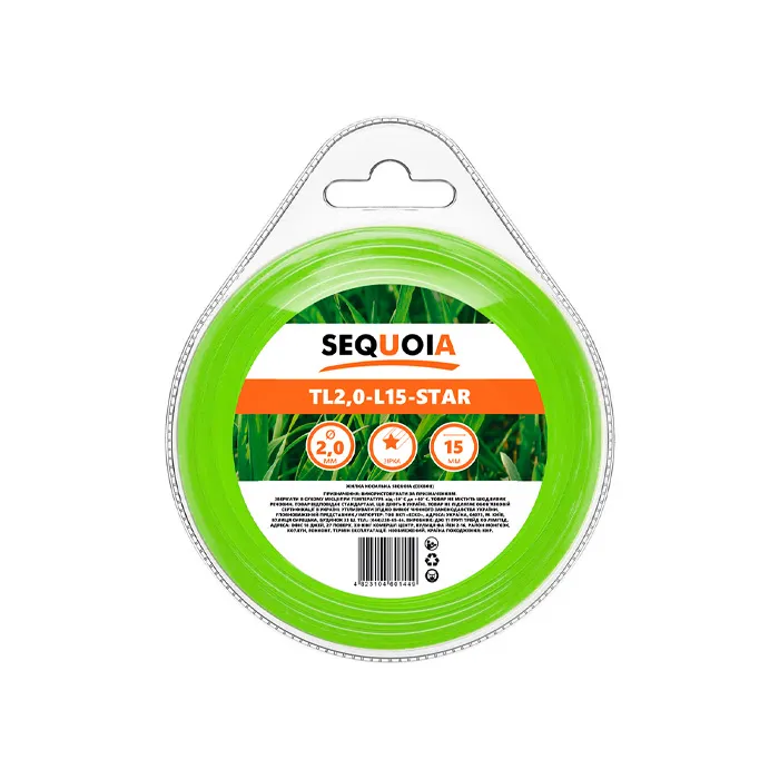 Cumpara  Lame pentru trimmere - Леска для триммеров SEQUOIA TL2.0-L15-Star..