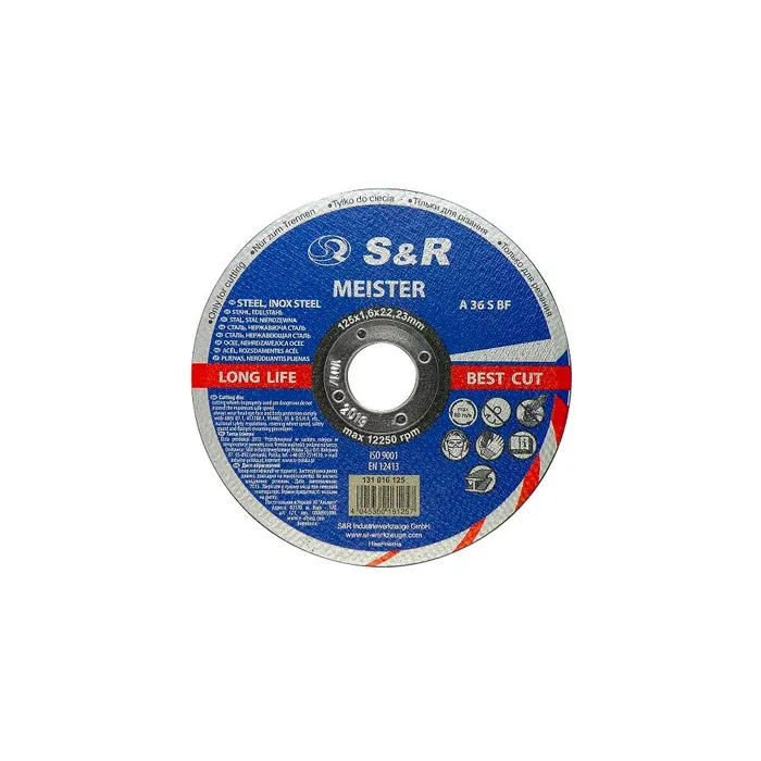 Cumpara  Discuri abrazive - Диск абразивный S&R Meister A36SBF (metal/ino..
