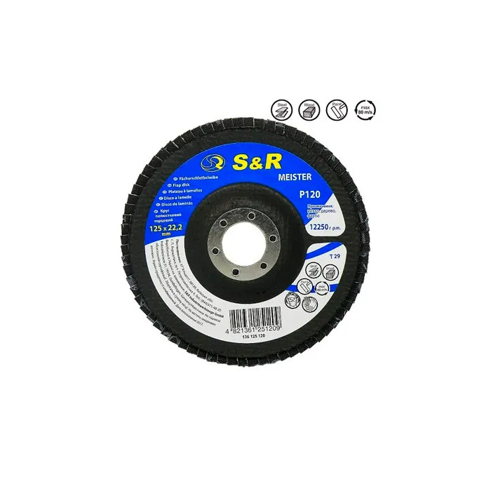 Cumpara  Discuri abrazive - Круг зачистной лепестковый S&R Meister 125/P1..