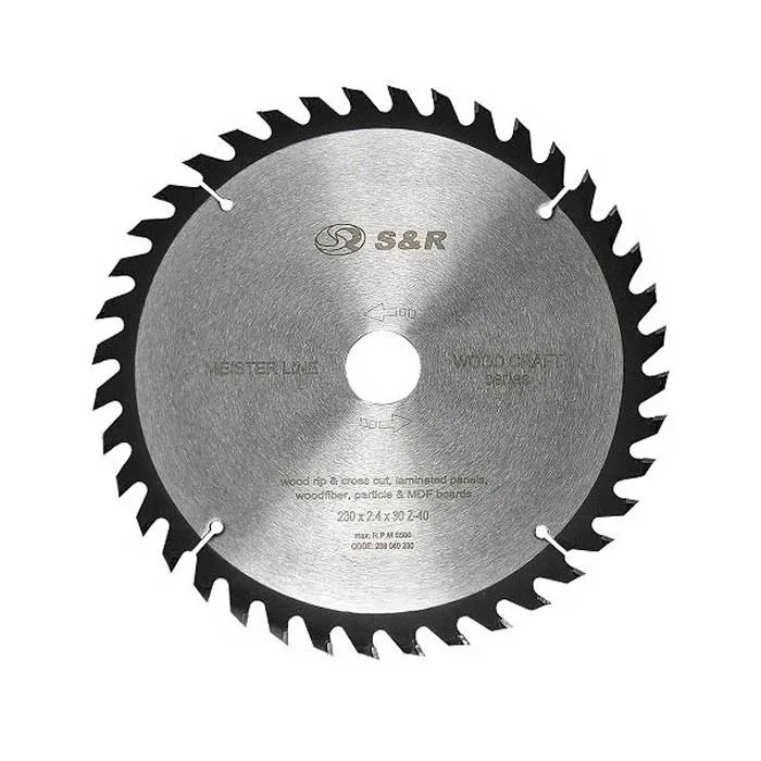 Cumpara  Discuri de tăiere 200-254mm - Пильный диск по дереву S&R Meister Wood Craft..