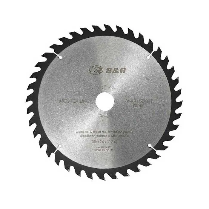 Cumpara  Discuri de tăiere 200-254mm - Пильный диск по дереву S&R Meister Wood Craft..