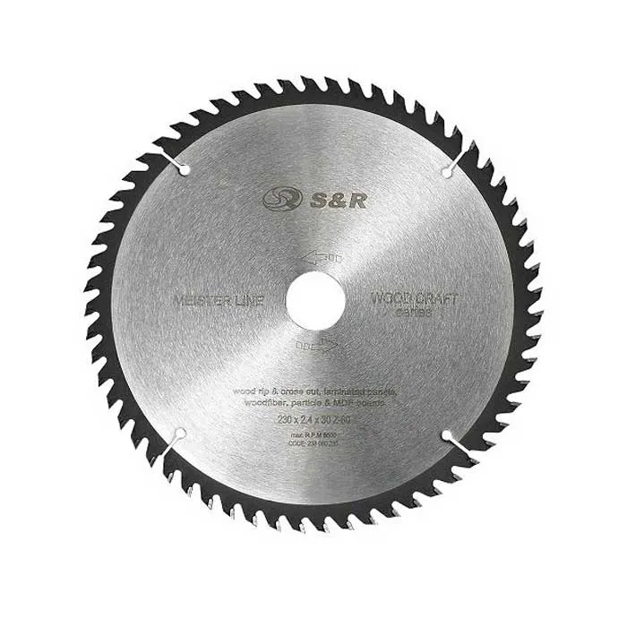 Cumpara  Discuri de tăiere 200-254mm - Пильный диск по дереву S&R Meister Wood Craft..