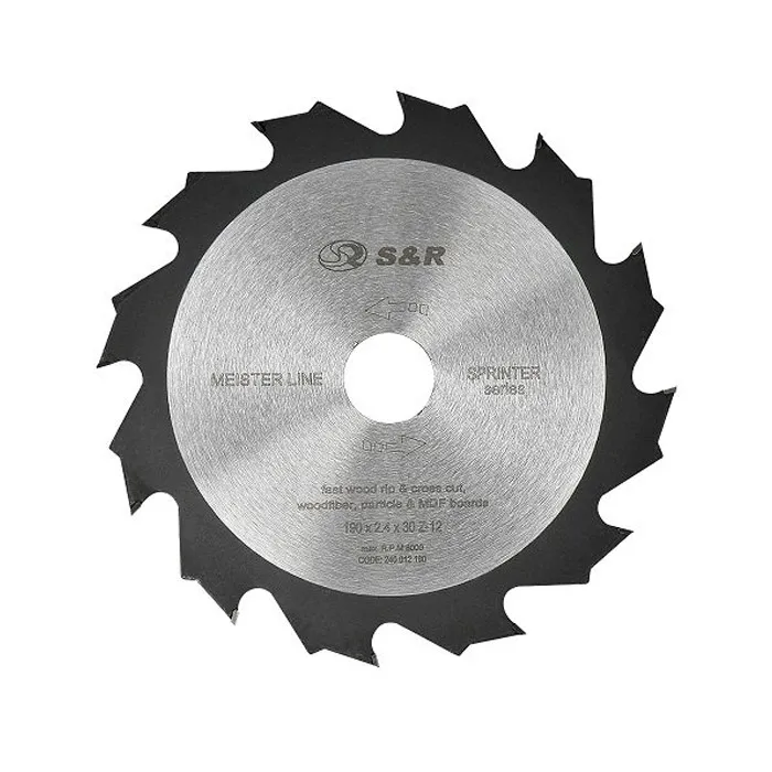 Cumpara  Panze fierastrau circular - Пильный диск по дереву S&R Meister Sprinter ..