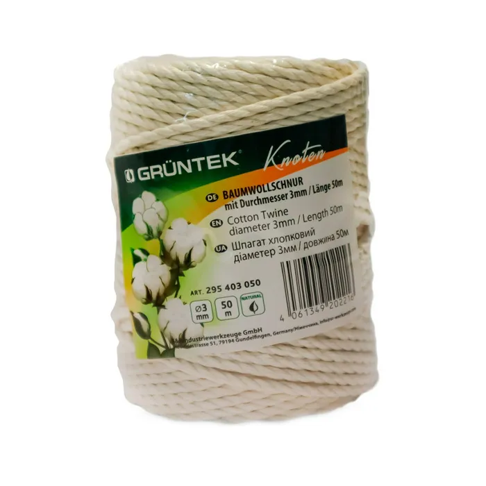 Cumpara  Accesorii pentru unelte de grădină - Хлопчатобумажный шпагат Gruntek ..