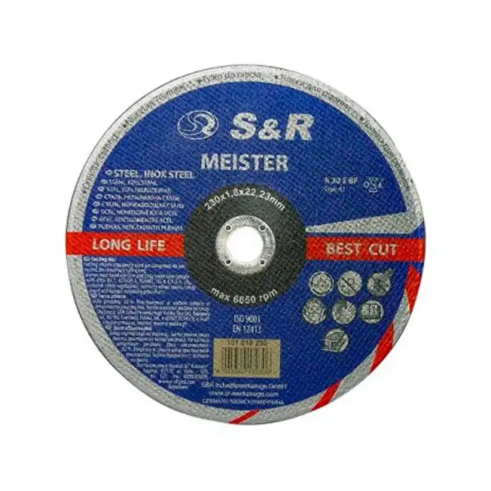 Купить  Отрезные диски 230-400мм - Диск абразивный S&R Meister A30SBF..
