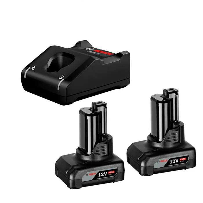 Set acumulatori Bosch GAL 12V-40+2*GBA 6.0Ah