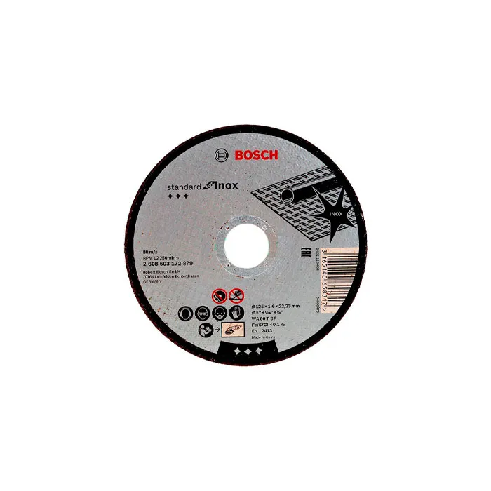 Cumpara  Discuri abrazive - Диск абразивный Bosch Standard INOX 125x1.6х2..