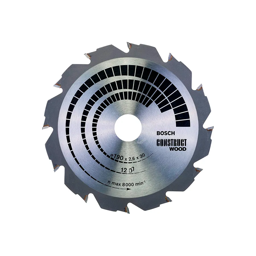 Pânza ferăstrău BOSCH Construct Wood 2608640633