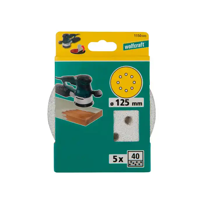 Шлифовальный круг на липучке Wolfcraft 1150000