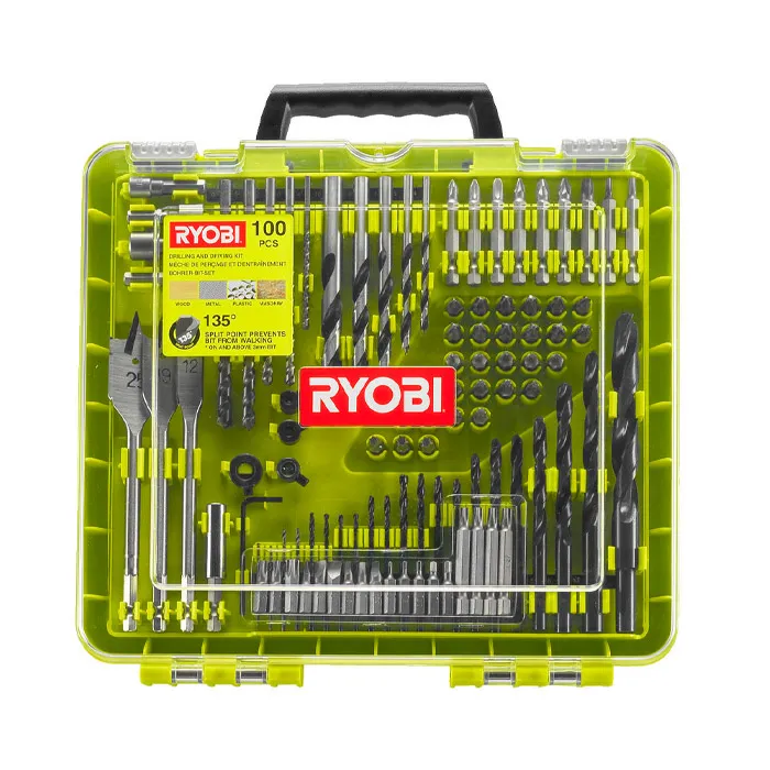 Set de biti si burghie Ryobi RAKDD100